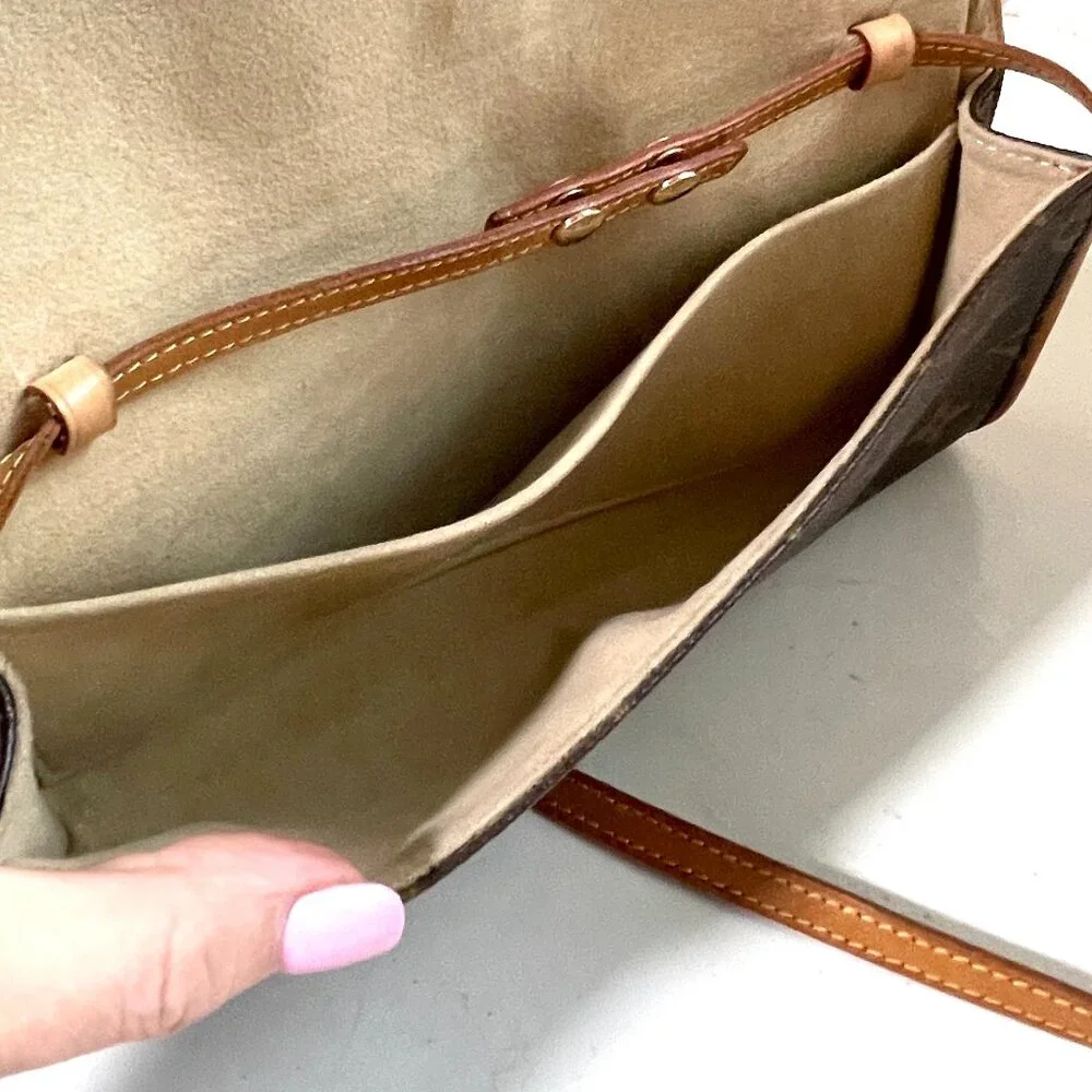 Louis Vuitton Monogram Pochette Twin GM Shoulder Bag